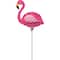 14" Flamingo Foil Stick Balloon